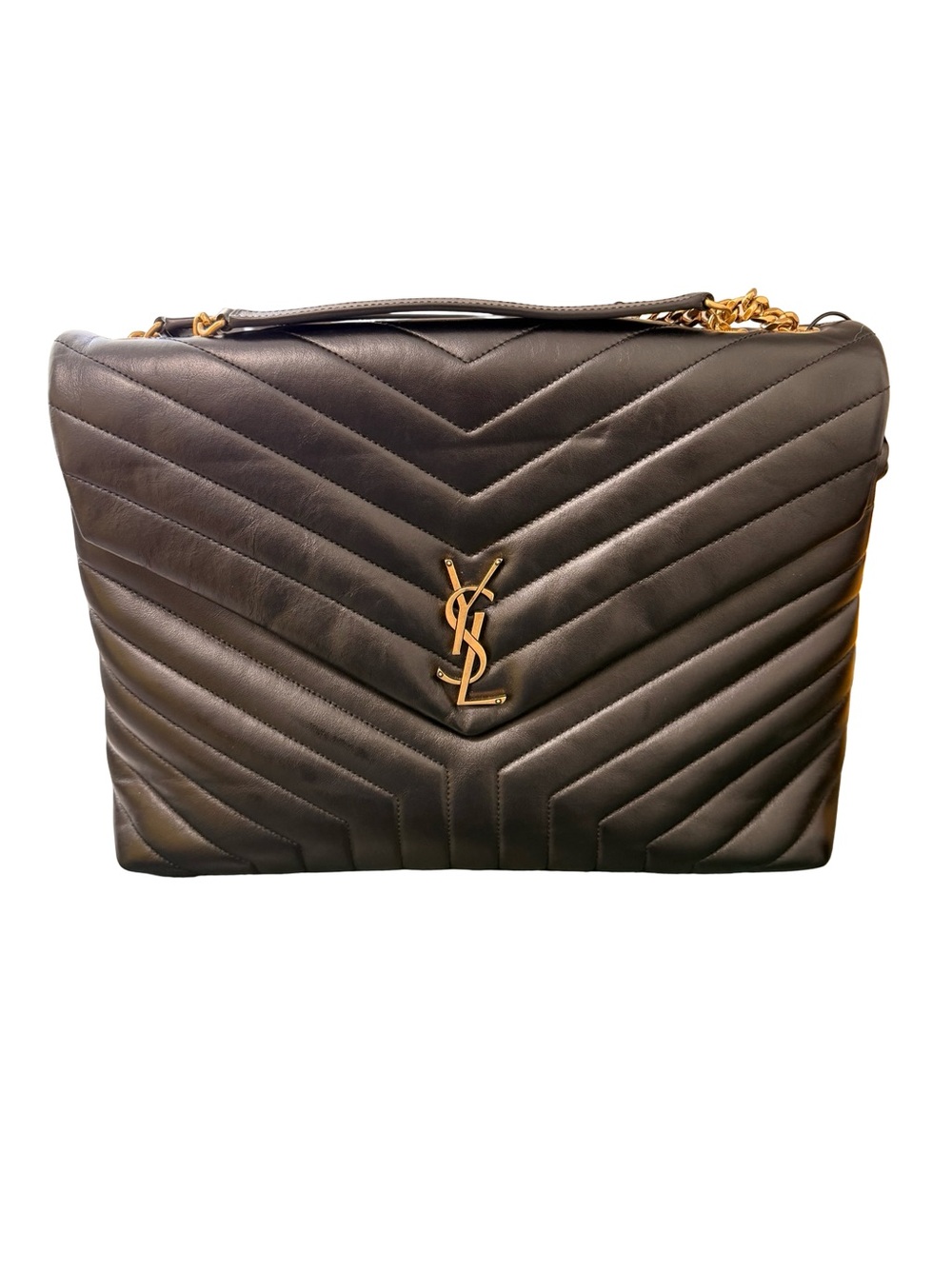 Yves Saint Laurent LouLou Jumbo Large matelassé lambskin Shoulder bag